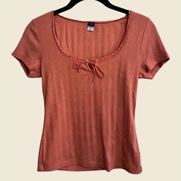 Old Navy Tops - Old Navy Scoop Neck Ribbed Top Size XS